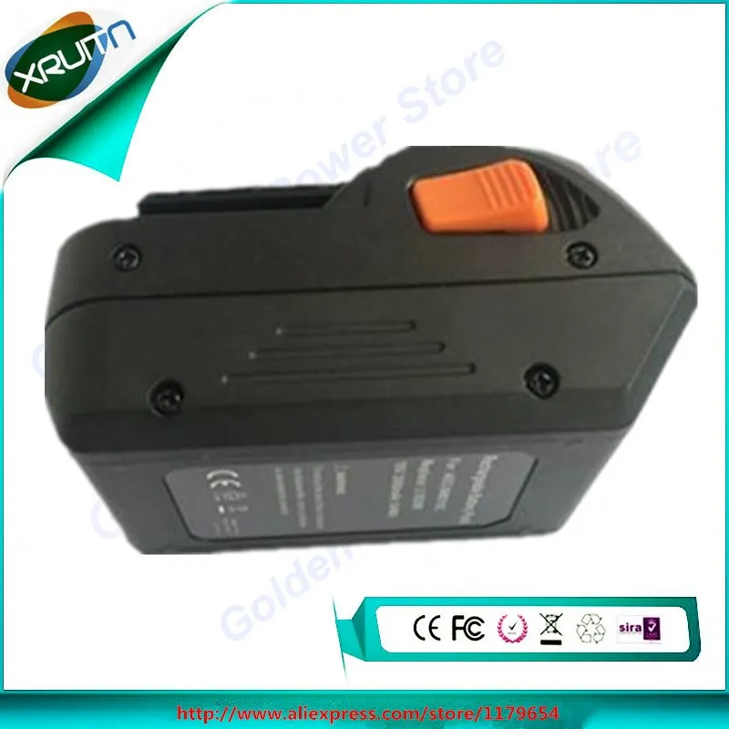 Бесплатная доставка Ricci Ridgid/AEG 18V 3Ah 3000mah Li Ion BMS18C L1830R BBH18 батарея для электрического