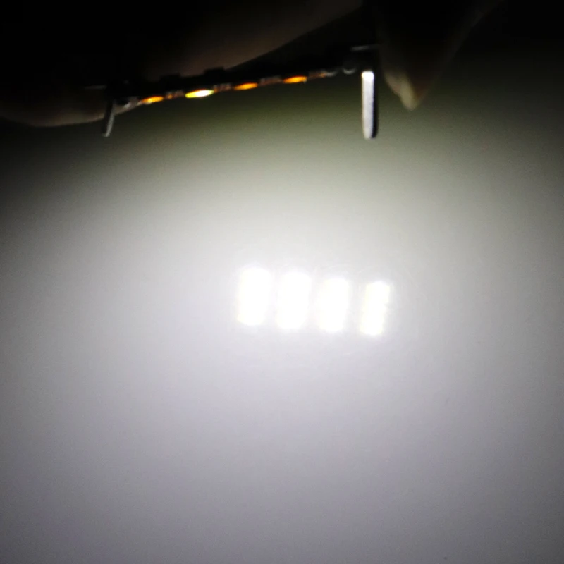 10 шт. Festoon светильник 44 мм 20 SMD 4014 12 7020 светодиодный 211 2 212 561 562 жесткий подвесной для