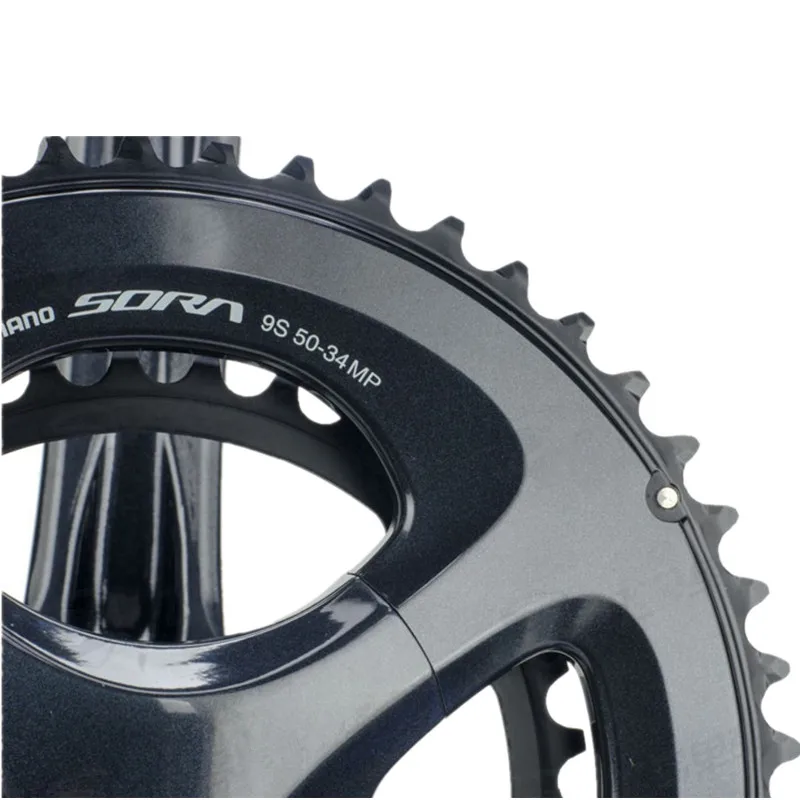 Shimano Сора FC R3000 2x9 Скорость Chainset шатуны 50 т/34 т кольца и 170 мм руки компактный Hollowtech 2