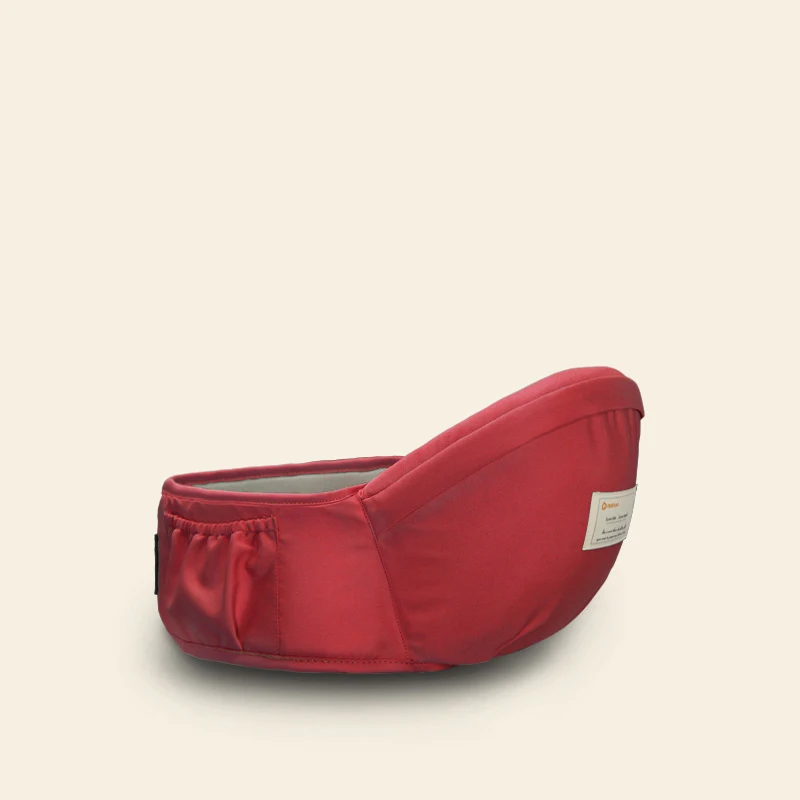 red Бренд Рюкзак Кенгуру Hipseat для младенцев перевозчика стулообразные ходунки кенгуру Рюкзак-переноска для детей Детские Комфорт Hipseat талии сиденье - Цвет: red
