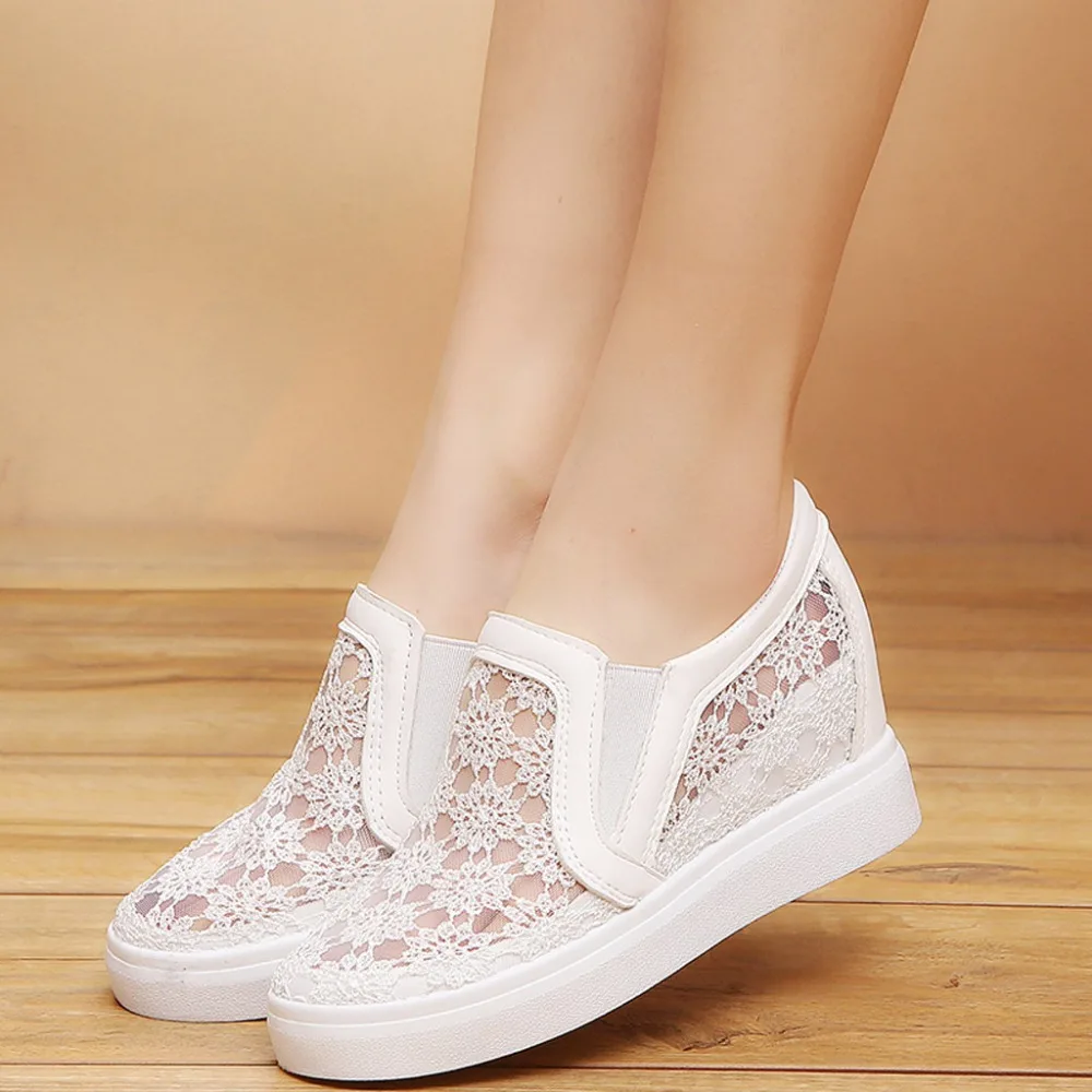 Женские сандалии летние дышащие с вышивкой на плоской подошве zapatos de mujer sandalias D 2019