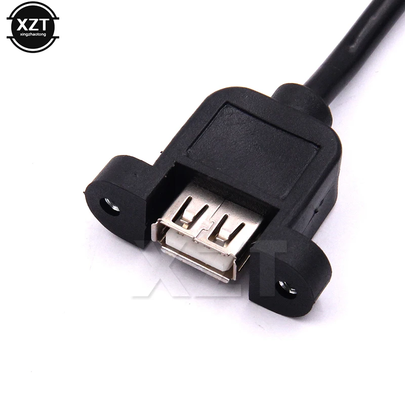 1 шт. Высокое качество USB 2 0 папа к женскому Удлинительный кабель с винт крепления