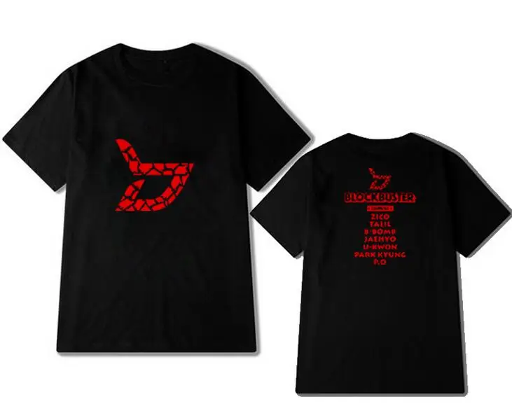 Футболка с круглым вырезом Kpop летняя свободная футболка унисекс короткими