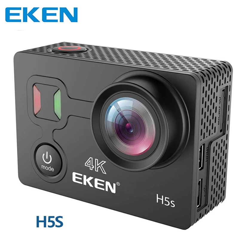 Оригинальная Экшн-камера eken H5S Ambarella A12 с чипом Ultra 4K 30FPS сенсорный экран Wifi