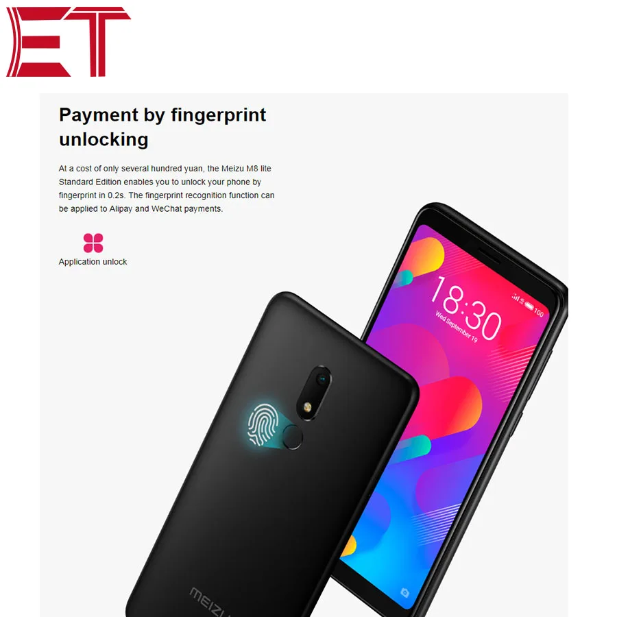 Глобальный Встроенная память оригинальный новый мобильный телефон Meizu M8 Lite 3 GB 32