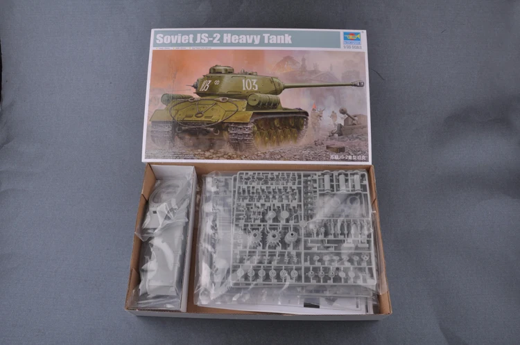 Труба 05588 1:35 JS 2 тяжелый бак сборочной модели Союза|heavy tank|trumpeter modelsoviet tank |