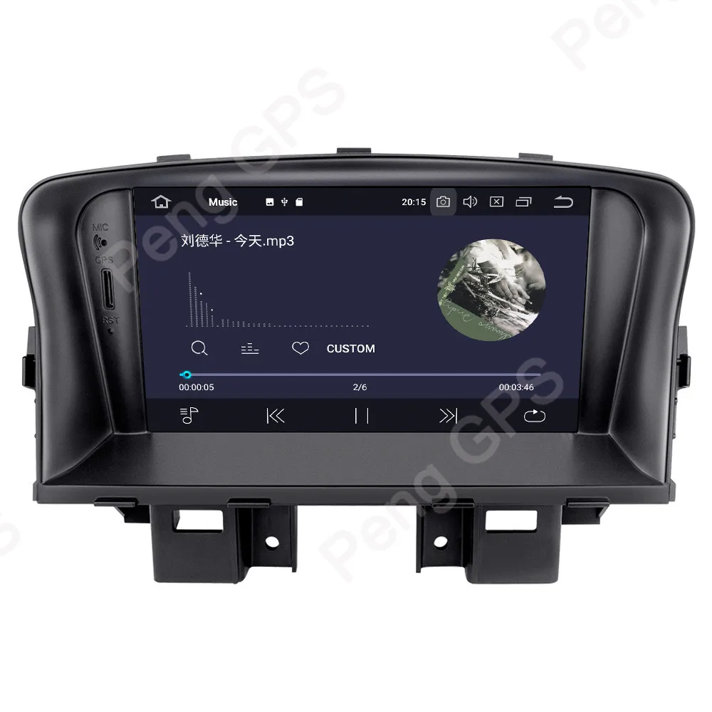 Автомобильный DVD-плеер 1024*600 2 Din Android 9 0 с GPS-навигацией для Chevrolet Cruze 2008 2009 2010 2011 2012 P