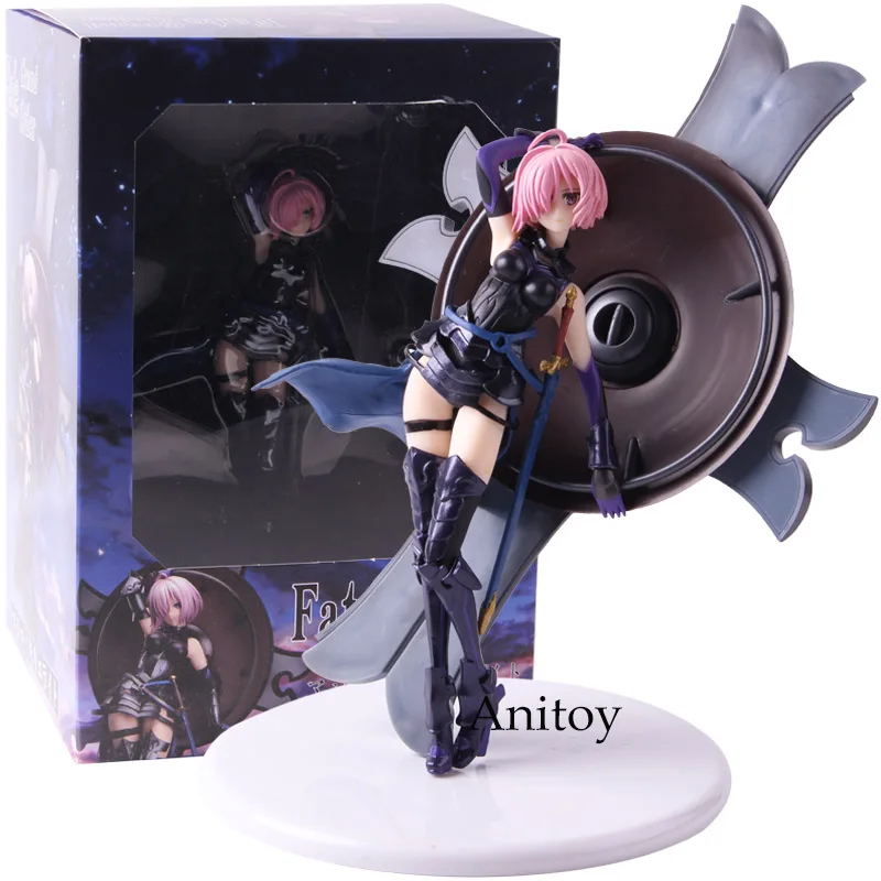 FGO Fate Grand Order Shielder Matthew Kyrielite Mash Kyrielight 1/7 Масштаб ПВХ Fate Mash фигурка Коллекционная модель игрушки - Цвет: with retail box