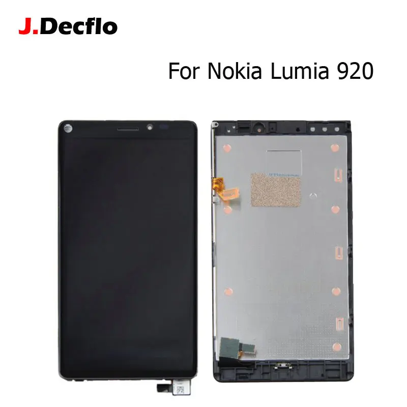 Для Nokia Lumia 920 ЖК дисплей + 100% проверенный сенсорный экран с рамкой дигитайзер