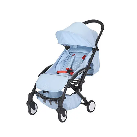

YOYACARE Wider Aluminum Alloy Lightweight Baby Stroller High Landscape Folding Four Wheel Trolley Flat Lie Newborn Baby Carriage