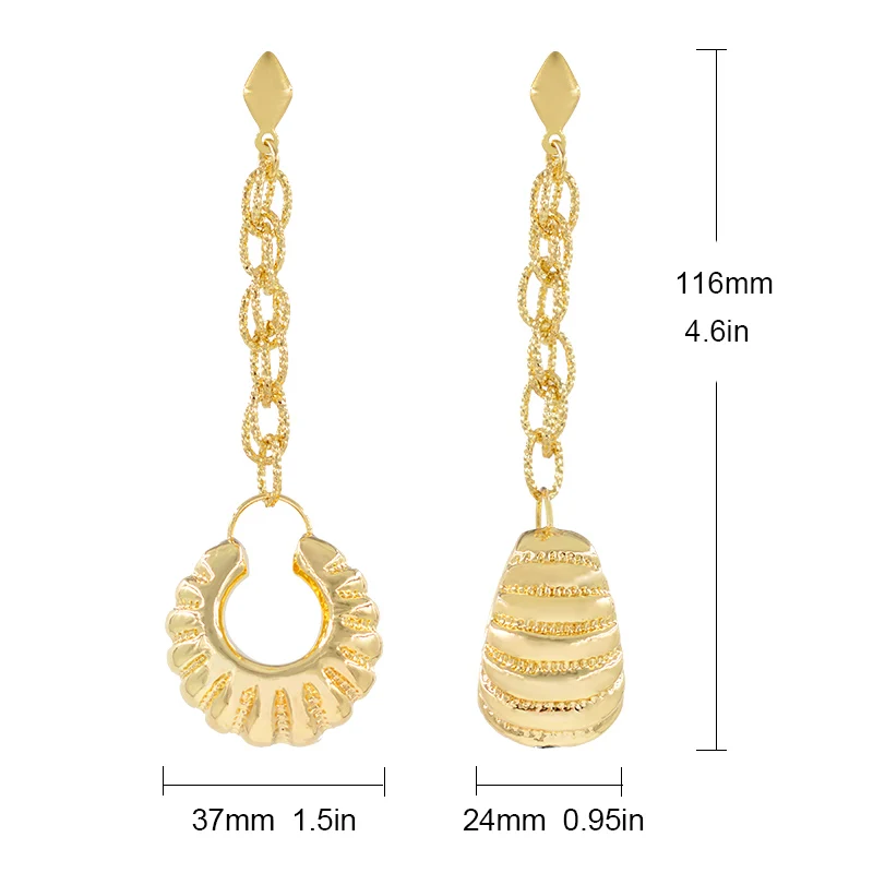 Солнечные ювелирные изделия медная фурнитура ювелирных изделий большие серьги