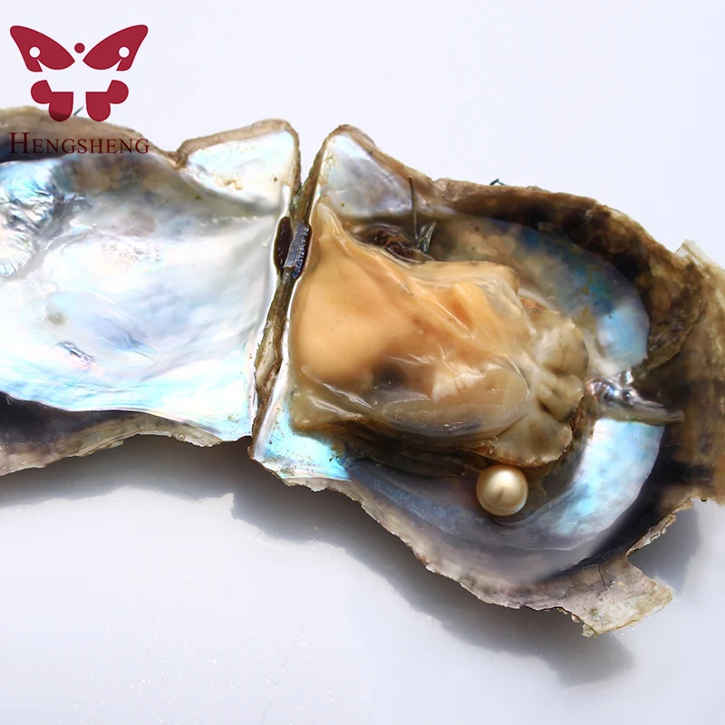 100 шт. вакуумная упаковка 6 8 мм Натуральная морская жемчужина Oyster высокое