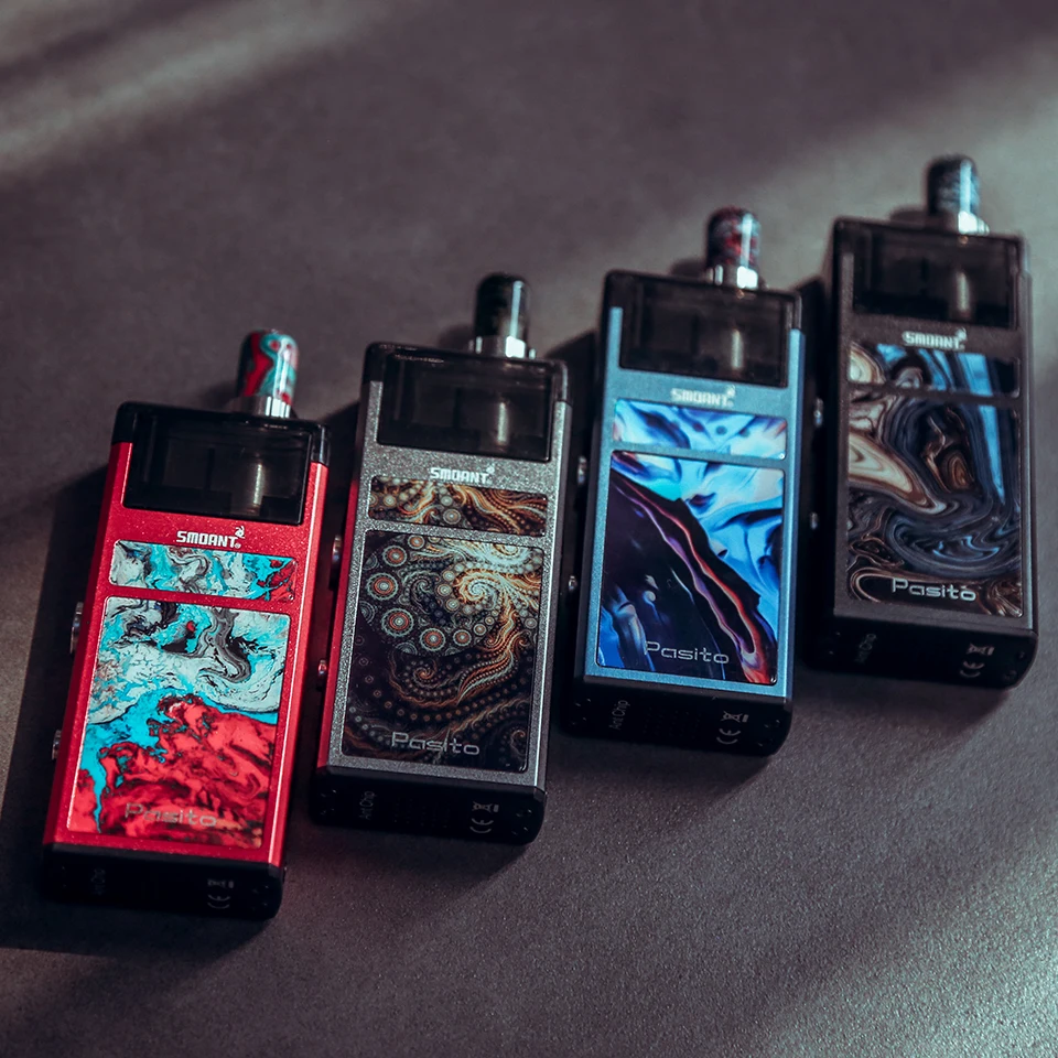 Обновляемая ручка для электронных сигарет Smoant Pasito стартовый комплект 1100 мАч с 3
