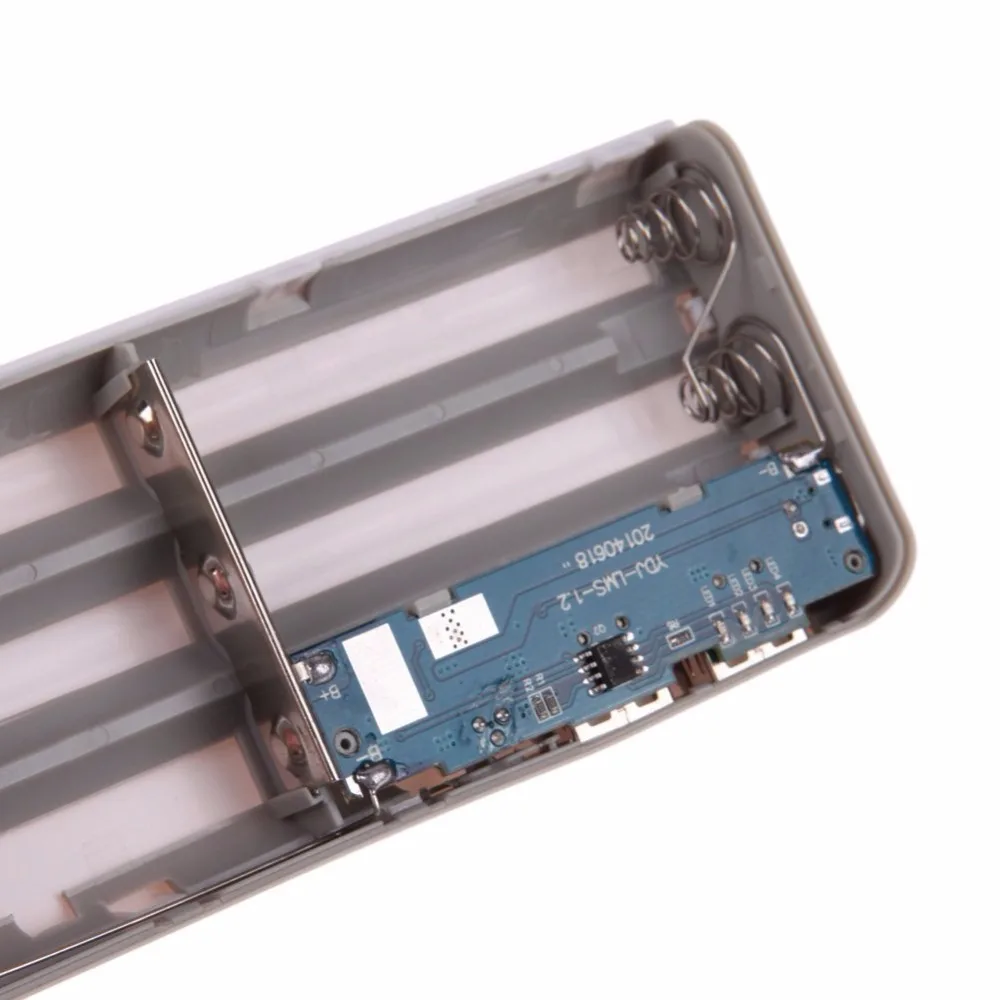 Новый USB внешний аккумулятор 5x18650 зарядное устройство DIY Коробка Чехол держатель