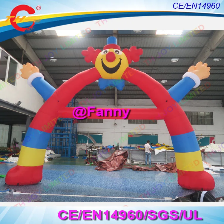 2019 Новый дизайн Популярная надувная АРКА клоуна/Добро Пожаловать воздушный вход