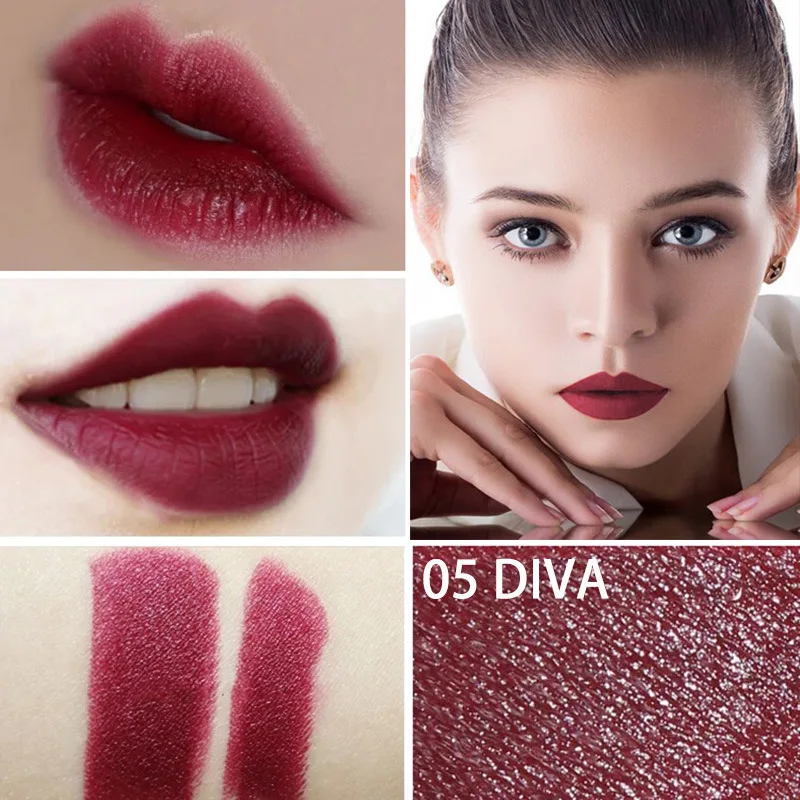 BUD K Brand Waterproof Vampire Brown Beauty Baby Lips Batom resistant lipstick long-lasting matte waterproof make up |