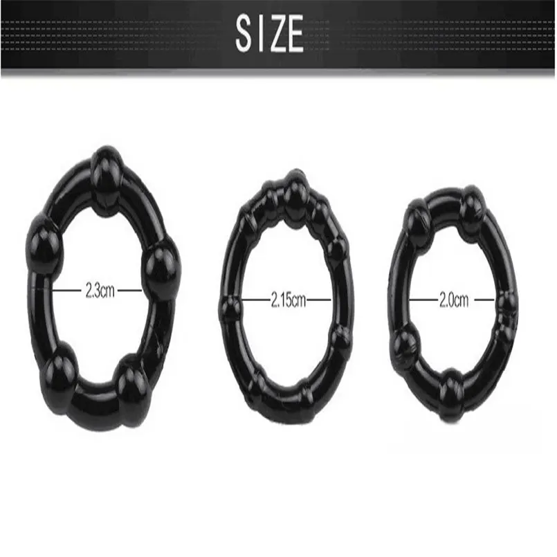 Мужской фиксатор задержки кольцо для пениса Силиконовое Powerfull взрослые секс