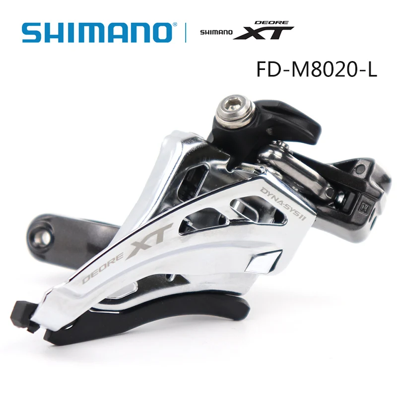 SHIMANO Deore XT FD-M8020-L 2x11s боковые качели передний переключатель низкий зажим MTB части