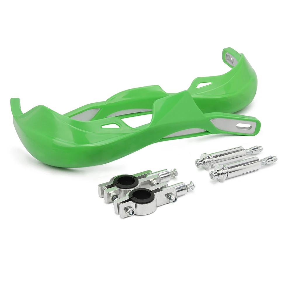 Зеленый Мотоцикл 28 мм 22 мм Handguard руль защита рук Guards ручка бар для KTM KAWASAKI HONDA YAMAHA SUZUKI Pit Dirt Bike - Цвет: Зеленый