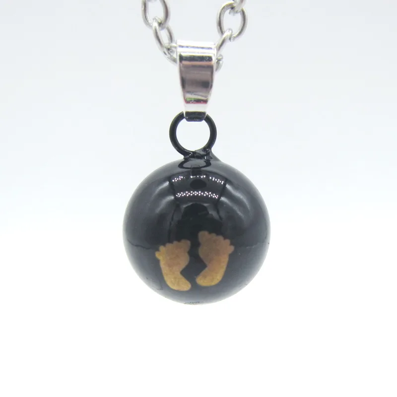 Милые детские ступни мексиканский музыкальный шарик для беременности длинное