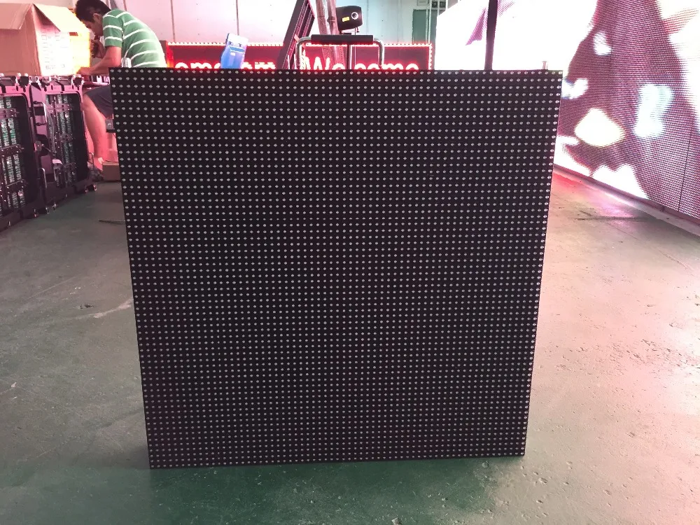 P5 RGB наружная светодиодная вывеска SMD 1/8 сканирование 640X640 алюминиевый литой шкаф