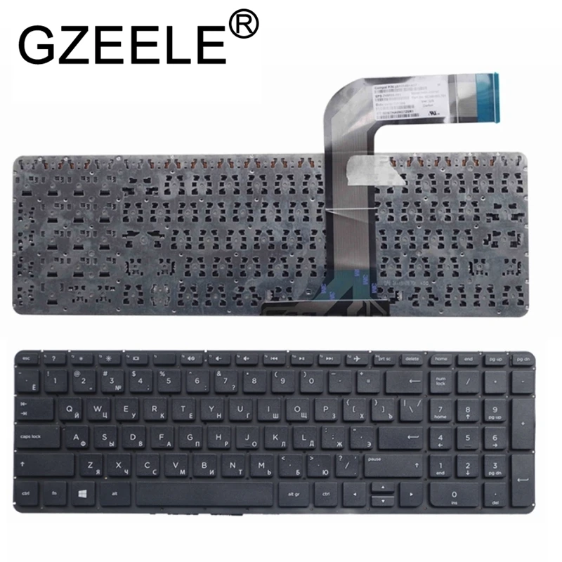 

GZEELE Russian RU laptop Keyboard for HP Pavilion 15-p234na 15-p234sa 15-p239na 15-p239sa 15-p243na