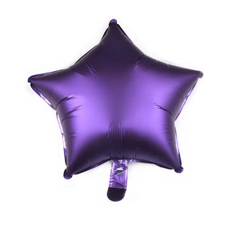 Figure balloon TSZWJ Новинка 18-дюймовые металлическая пятиконечная звезда алюминий воздушный шар для вечерние свадебные украшения декоративный шарик - Цвет: Figure balloon