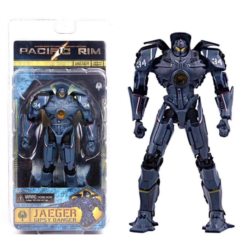 Новинка 2018 года NECA 11 стилей Тихоокеанский обод фигурки из фильма Jaeger Mech багровый