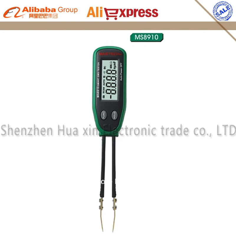 MASTECH MS8910 Цифровой мультиметр Smart SMD сопротивление емкости непрерывности диода тестер метр автоматическое сканирование ЖК-дисплей