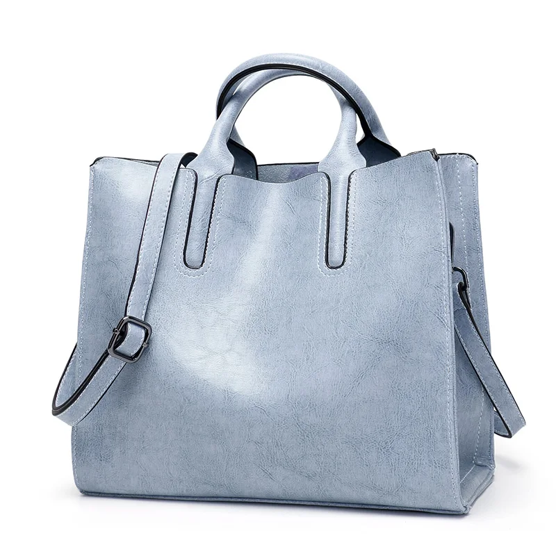 Sky Blue Handbags Сумки с верхней ручкой для женщин, повседневные женские сумки, сумки для багажника, испанские сумки на плечо, женские сумки-мессенджеры, винтажные женские сумки - Цвет: Sky Blue Handbags