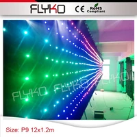 led commercial advertising display screen free shipping p9 12x1 2m indoor stage led display for concert