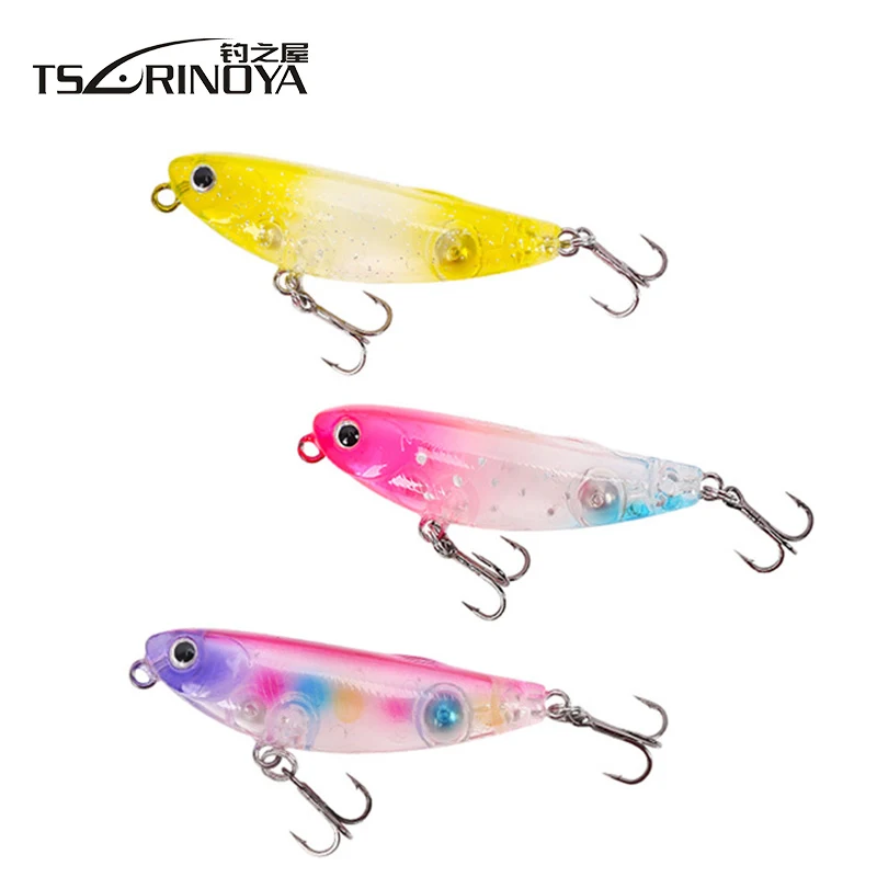 Приманка Tsurinoya DW62 50 мм/5g Top Water float Mini приманка для рыбалки карандаш жесткая