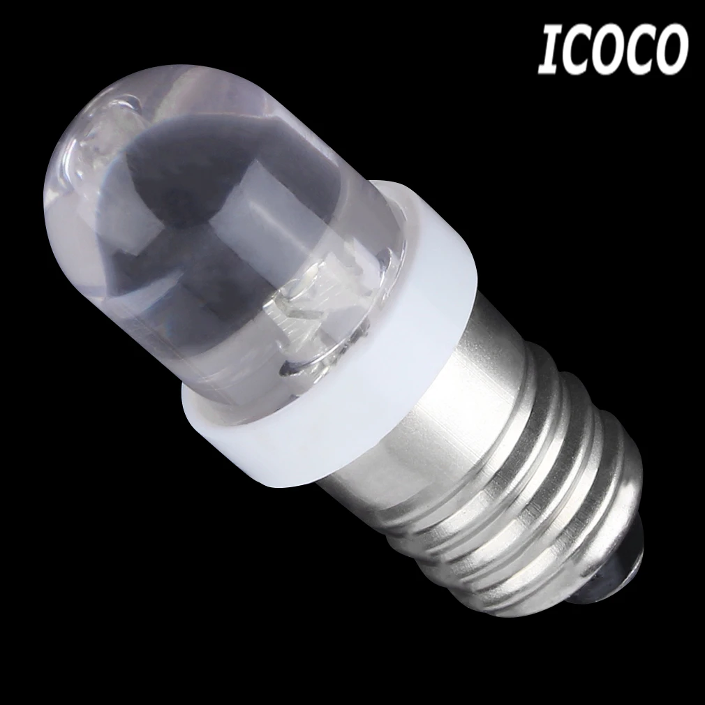 ICOCO 1 шт. низкая Мощность потребление E10 светодиодный винт база индикатор лампы