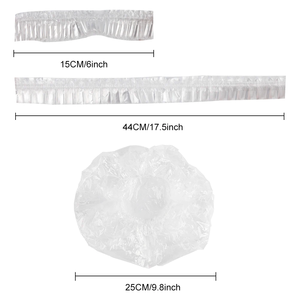 Одноразовая эластичная крышка для салона макияжа 100 шт./упак. прививания ресниц