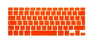 EU layout Orange EU версия испанская клавиатура крышка для Macbook A1369 A1466 A1502 A1286 A1502 A1425 A1398 Air Pro retina 13 1" Беспроводной A1314 - Цвет: EU layout Orange