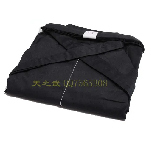 Высококачественная Черная униформа для боевых искусств Kendo Iaido Aikido Hakama