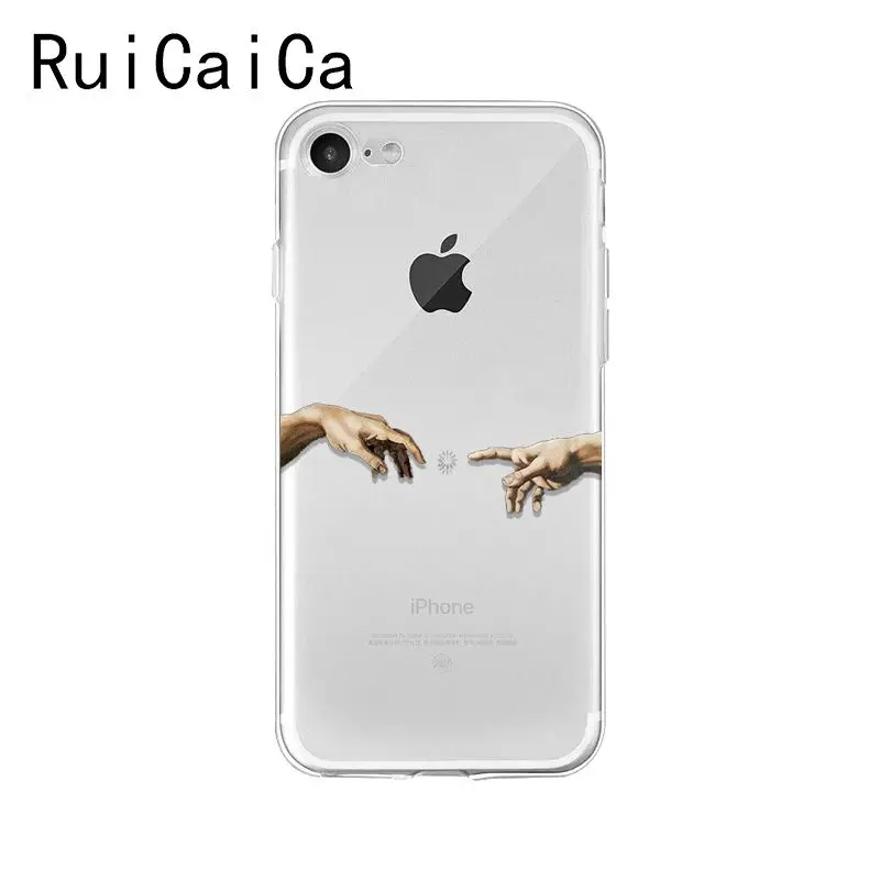 Ruicaica Alternative statue David art fashion Colorful Cute Phone Case for iPhone 8 7 6 6S Plus 5 5S SE XR X XS MAX 10 Cover | Мобильные