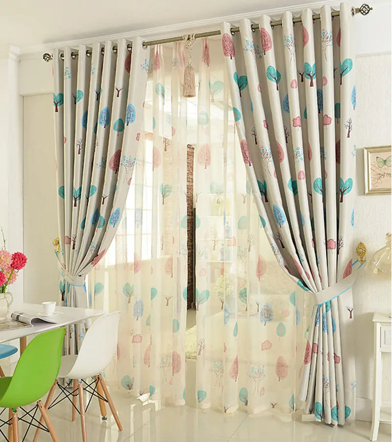Экологически чистый материал плотные шторы для детская спальня мультфильм