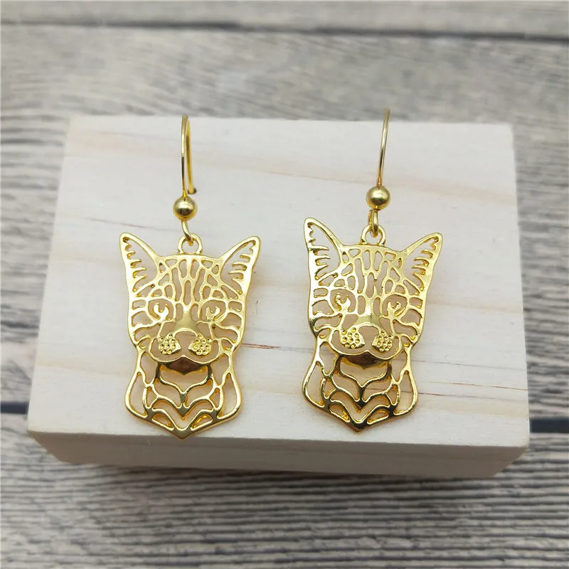 

New Bengal Cat Drop Earrings Trendy Style Bengal Cat Dangle Earrings Fashion Pet Cat Earrings Women Jewellery