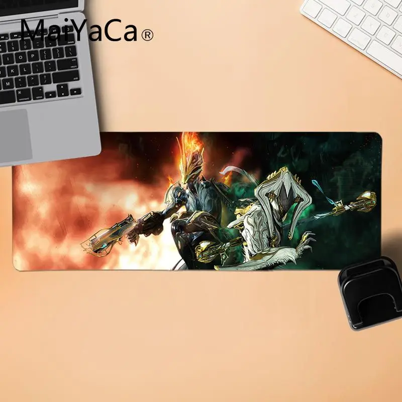 MaiYaCa Забавный Warframe заказной игровой коврик для мыши для ноутбука большой коврик для мыши ПК компьютерный коврик - Цвет: LockEdge 30X90cm