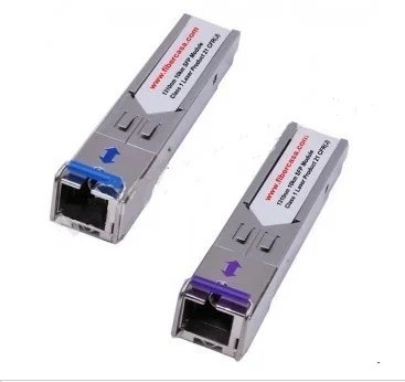 Модуль оптического приемопередатчика SFP 1 25G нм 10 км с DDM однорежимный|optical transceiver