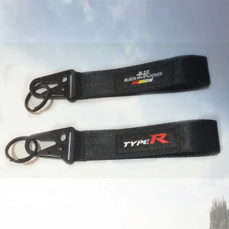 Новинка JDM СТИЛЬ брелок для ключей с гладкой поверхностью автомобиля тип R