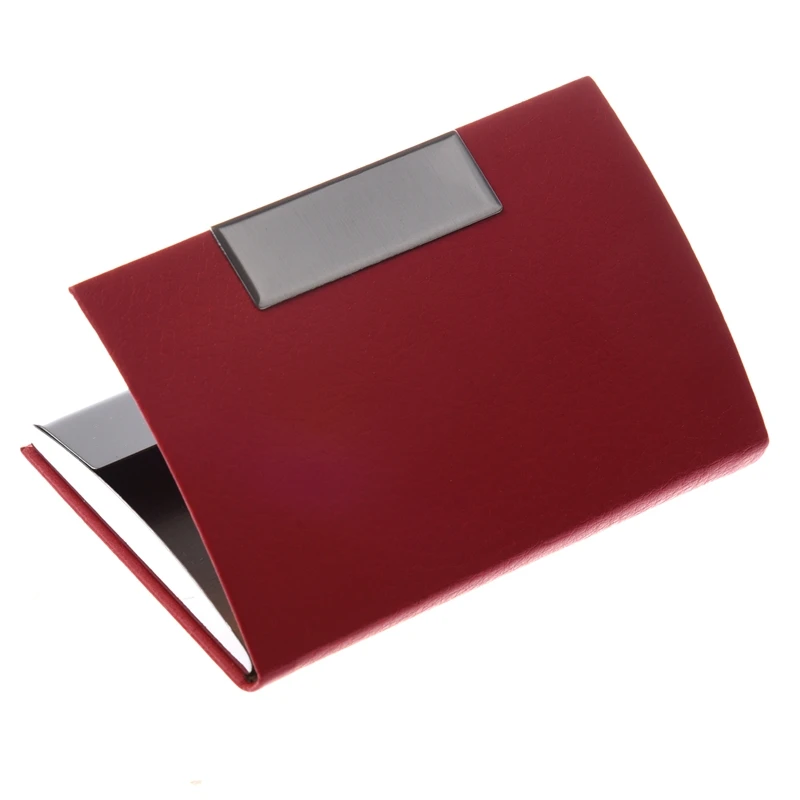 Business Card Credit Holder Case Red | Канцтовары для офиса и дома