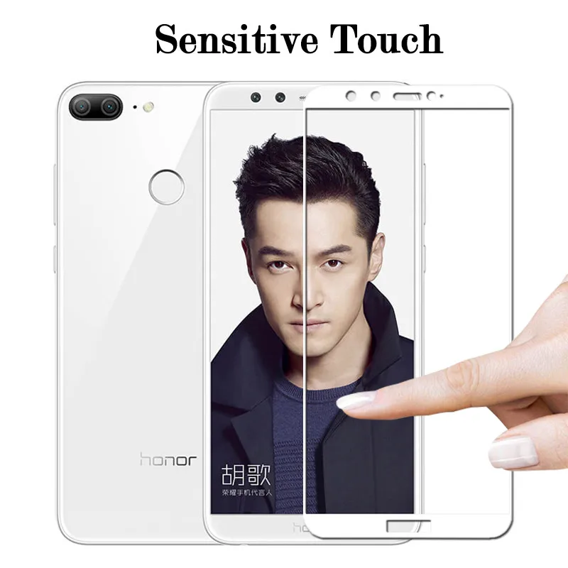 Защитная пленка для ЖК экрана Huawei Honor 9 Lite Полное клеевое стекло Honor9 покрытие