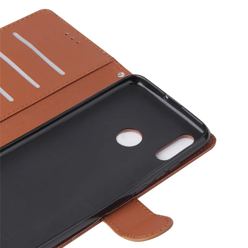 Huawei P Smart кожаный чехол для Coque huawei P Smart, чехол Fundas 6,21 дюймов, классический стиль, флип-кошелек, чехол для телефона s