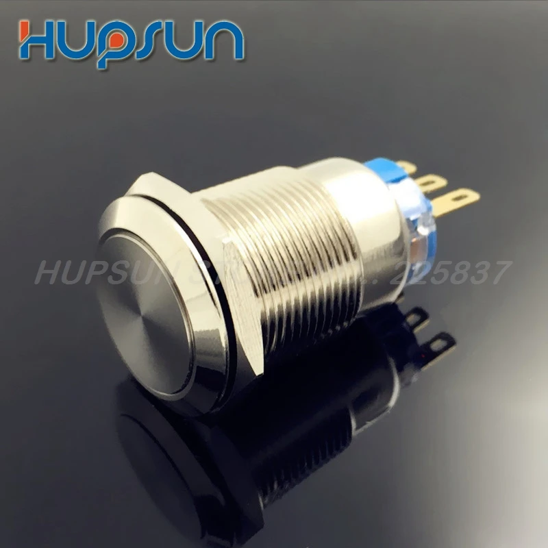 5pc waterproof metal 5v 12v push button normally open engine start latching switch | Обустройство дома