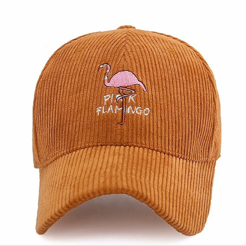 CHESSIECA 2018 Элитный бренд вельвет Фламинго Для мужчин хип хоп Snapback женщин розовый