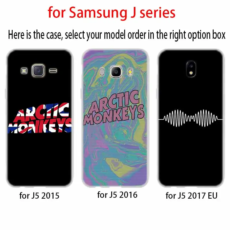 ARCTIC MONKEYS чехол из Великобритании TPU для Samsung Galaxy J6 J8 J3 J5 J7 J4 J2 J1 Plus 2018 2016 2017 EU Prime