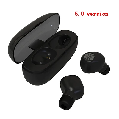 5.0 version Водонепроницаемые TWS мини беспроводные наушники bluetooth наушники беспроводные Bluetooth наушники 5,0 гарнитура для iphone с зарядным устройством - Цвет: 5.0 version