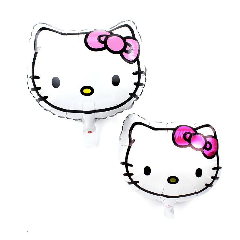 Воздушные шары с гелием hello kitty 10 шт./лот 53*51 см|ballons for babys|helium balloonballons parties |